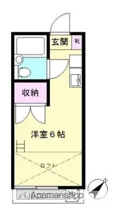 東京都練馬区平和台2丁目【アパート】の間取り