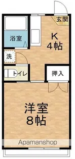 フォーブルジョイ【B105号室】の間取り