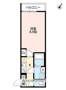 ラブリーレジデンス千葉西【1階】の間取り