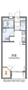 レオネクストウエストPΑ【2階】の間取り