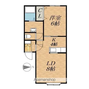 APIAⅢ【2階】の間取り