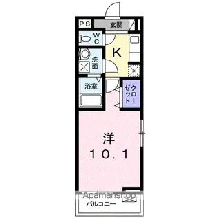 ベル・フルール弥生台Ⅰ【2階】の間取り