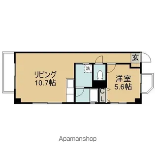四軒家ヒルズ【7階】の間取り