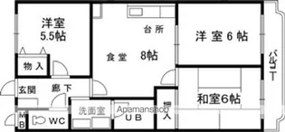 パークウエスト【4階】の間取り