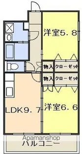 ラシーヌI【103号室】の間取り
