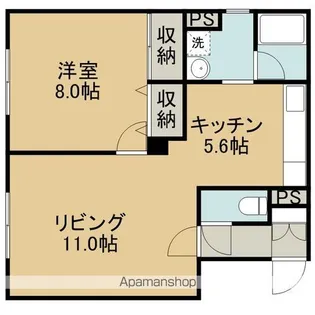KIビル【303号室】の間取り