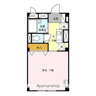 コンフォート上北沢【2階】の間取り