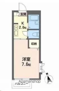 セフィラS【201号室】の間取り
