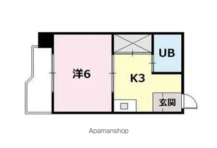 出汐レスト【301号室】の間取り