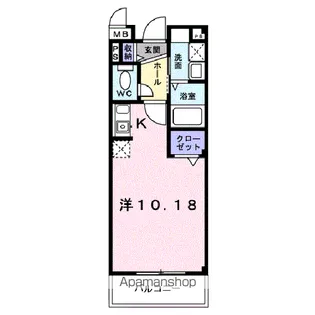 メゾン大将軍【301号室】の間取り