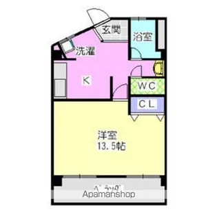 ヤカタハイツ【2階】の間取り