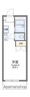 レオパレスパル【204号室】の間取り