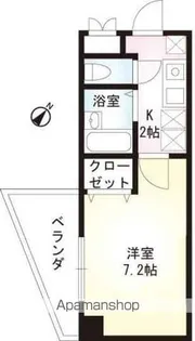 ミリアビタNO.7【2階】の間取り