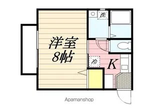 リブレア宮の陣A棟【2階】の間取り