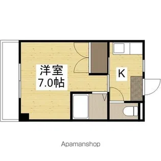 安井ビル【301号室】の間取り