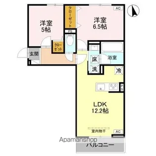 CHARME【1階】の間取り
