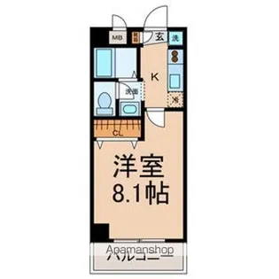 サンモール原【305号室号室】の間取り