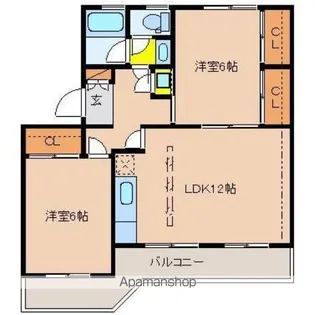 セリオ【3階】の間取り
