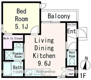 BRISTOL【1階】の間取り