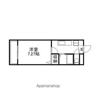カーサ・ディ・ソーレ【1階】の間取り