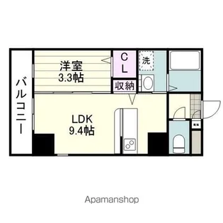 チェリーズいづろ【708号室】の間取り