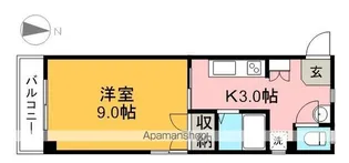 マンションつくし野【2階】の間取り