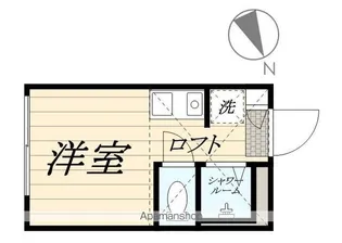 SHANTICASA四谷若葉【1階】の間取り