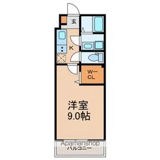PETALS新宿【4階】の間取り
