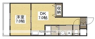 COCO中島田【7階】の間取り