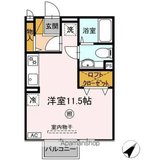 シャルマンⅢ E【2階】の間取り