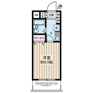 東京都中野区本町4丁目【マンション】の間取り
