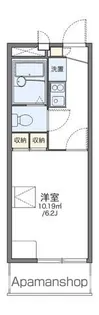 レオパレス新瑞【3階】の間取り