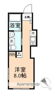 CASA PIAZZA 練馬富士見台【102号室】の間取り