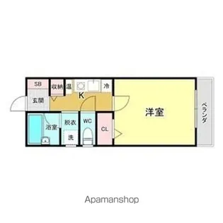 グレイスNF【2階】の間取り