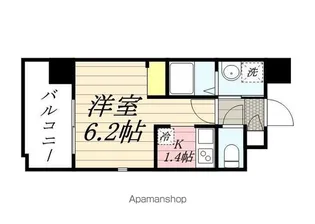 ALFACIO FREAD【8階】の間取り