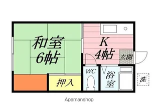 ハイツエコー【202号室】の間取り