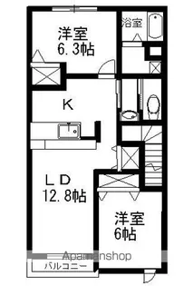 シーザリオ【2階】の間取り
