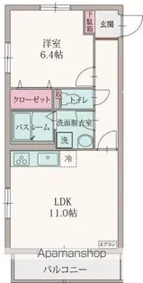 ミクアルト【3階】の間取り