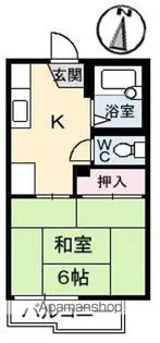 クレセント倉田【2階】の間取り