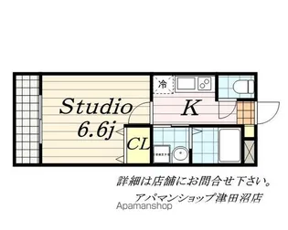 ガレット幕張本郷【2階】の間取り