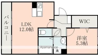 タウンフォートⅠA棟【2階】の間取り
