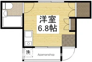 パークウェー学南【1階】の間取り