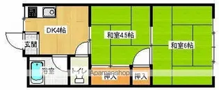 住吉清川マンション【303*号室】の間取り