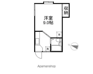 シティハウス美原【203号室】の間取り