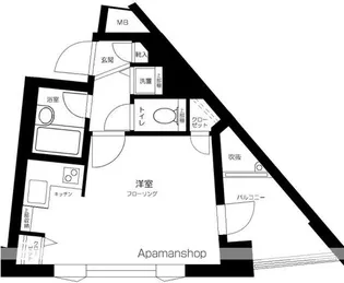 サンテミリオン目白西【3階】の間取り
