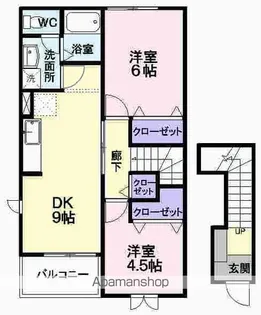 エクセレントヴィラ C【2階】の間取り
