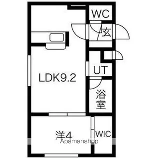 PLATINE【3階】の間取り