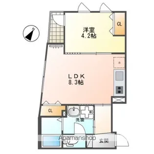 ボス バレーヒル【5階】の間取り