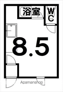 サンメイクハイツ【102号室】の間取り
