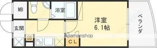 TLRレジデンス高井田【5階】の間取り